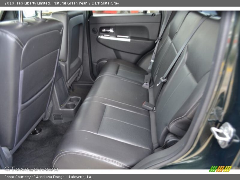 Natural Green Pearl / Dark Slate Gray 2010 Jeep Liberty Limited