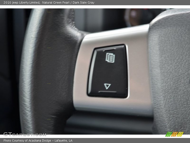 Natural Green Pearl / Dark Slate Gray 2010 Jeep Liberty Limited