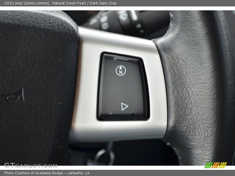 Natural Green Pearl / Dark Slate Gray 2010 Jeep Liberty Limited