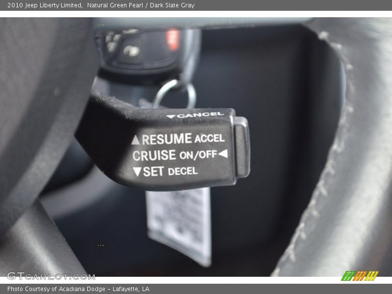 Natural Green Pearl / Dark Slate Gray 2010 Jeep Liberty Limited