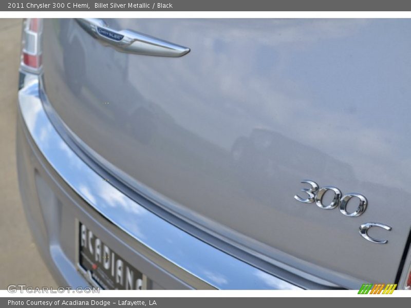 Billet Silver Metallic / Black 2011 Chrysler 300 C Hemi