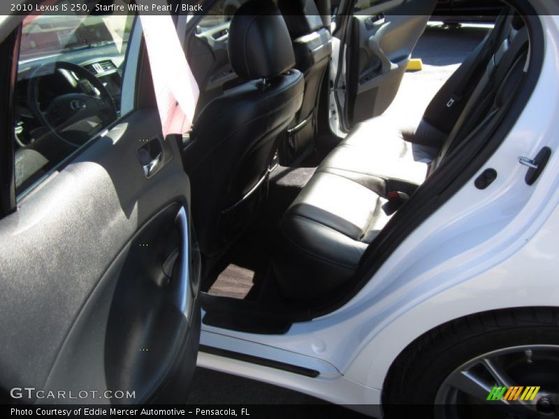 Starfire White Pearl / Black 2010 Lexus IS 250