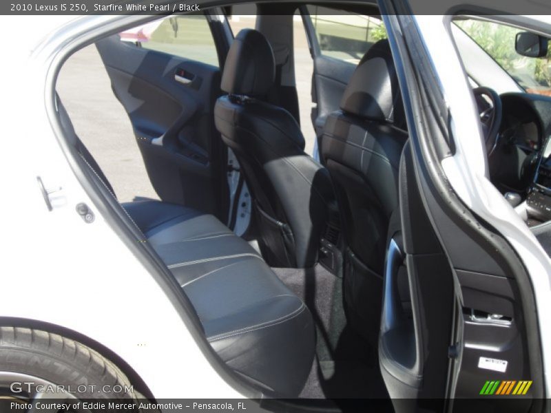 Starfire White Pearl / Black 2010 Lexus IS 250