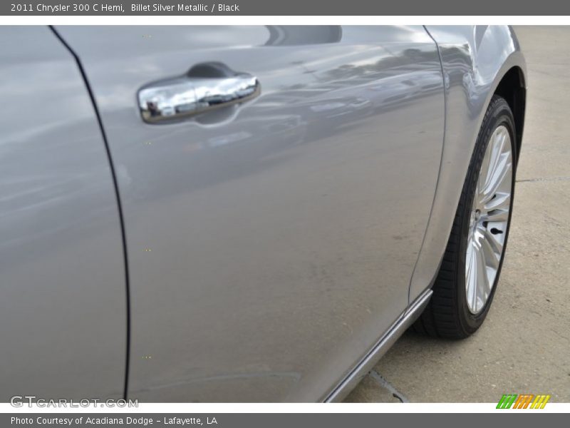 Billet Silver Metallic / Black 2011 Chrysler 300 C Hemi
