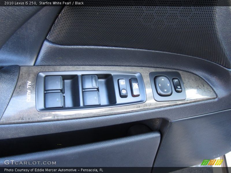 Starfire White Pearl / Black 2010 Lexus IS 250