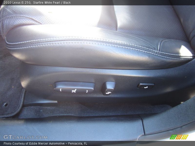 Starfire White Pearl / Black 2010 Lexus IS 250