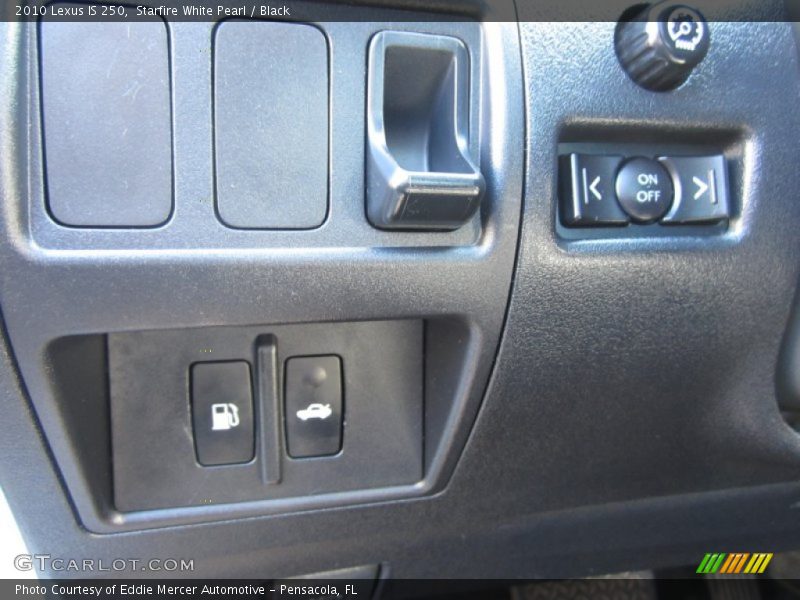 Starfire White Pearl / Black 2010 Lexus IS 250