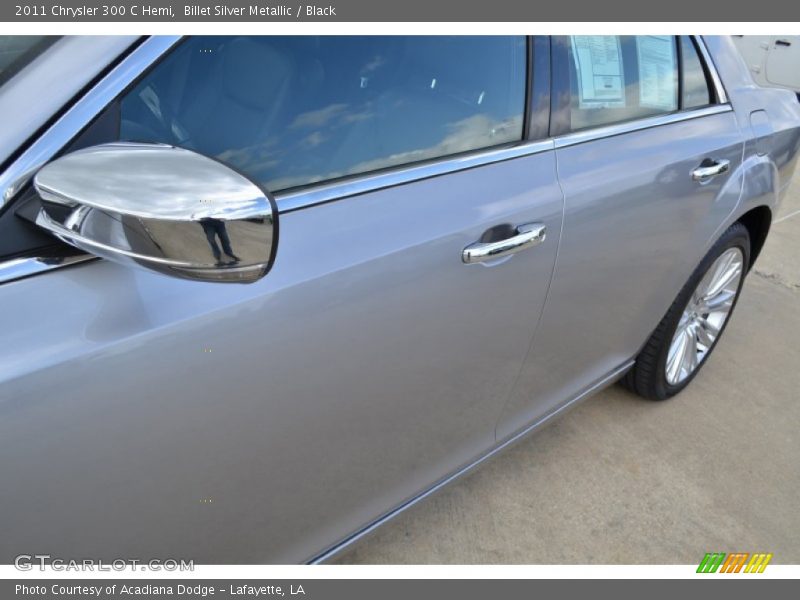Billet Silver Metallic / Black 2011 Chrysler 300 C Hemi