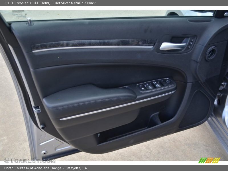 Billet Silver Metallic / Black 2011 Chrysler 300 C Hemi