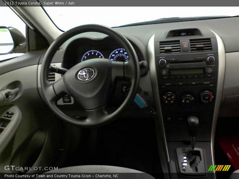 Super White / Ash 2012 Toyota Corolla