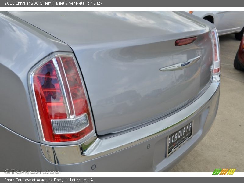 Billet Silver Metallic / Black 2011 Chrysler 300 C Hemi