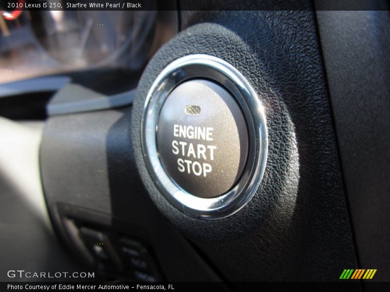 Starfire White Pearl / Black 2010 Lexus IS 250