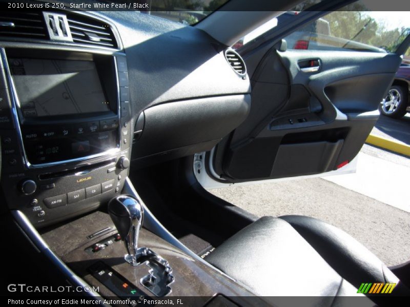 Starfire White Pearl / Black 2010 Lexus IS 250