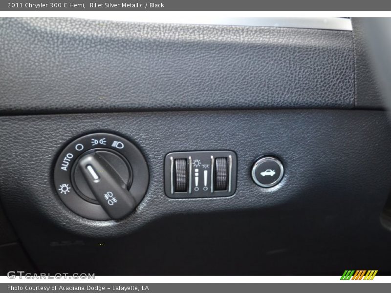 Billet Silver Metallic / Black 2011 Chrysler 300 C Hemi