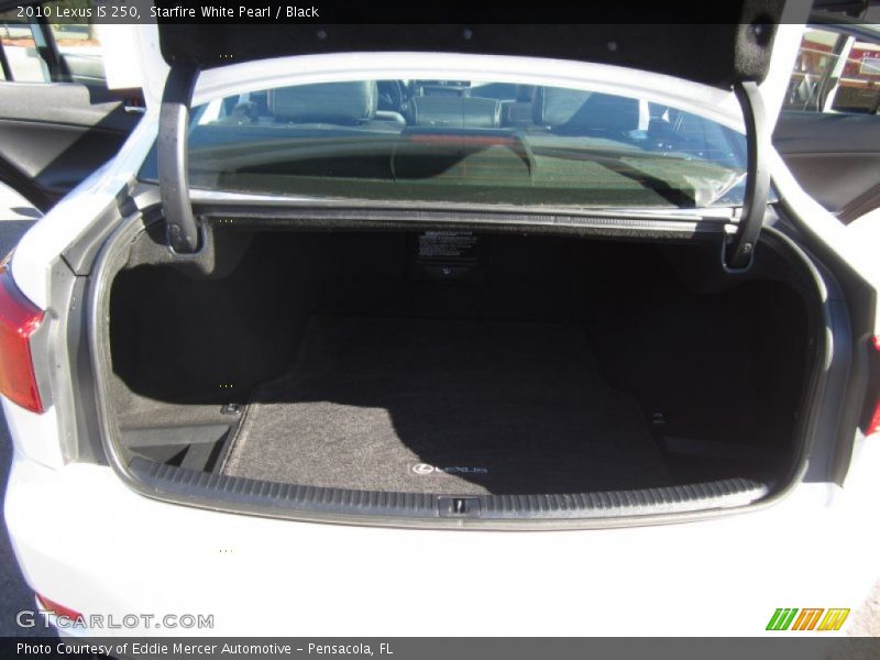 Starfire White Pearl / Black 2010 Lexus IS 250