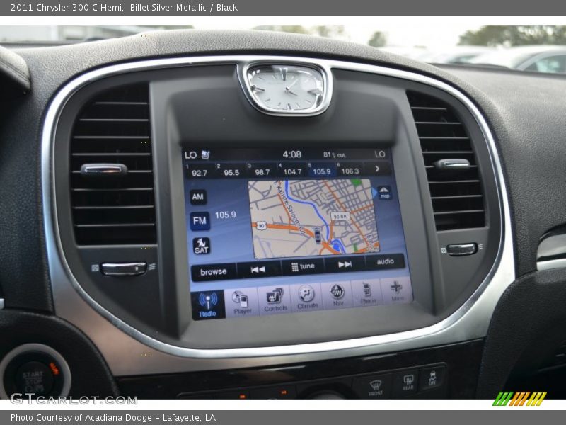 Billet Silver Metallic / Black 2011 Chrysler 300 C Hemi