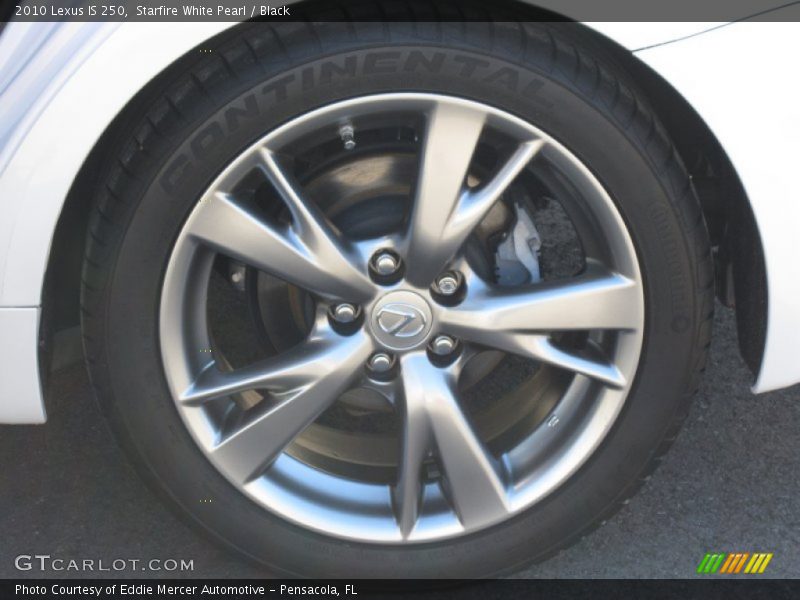 Starfire White Pearl / Black 2010 Lexus IS 250