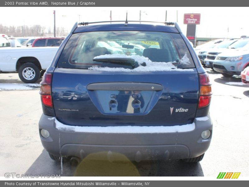 Neptune Blue / Graphite 2003 Pontiac Vibe AWD