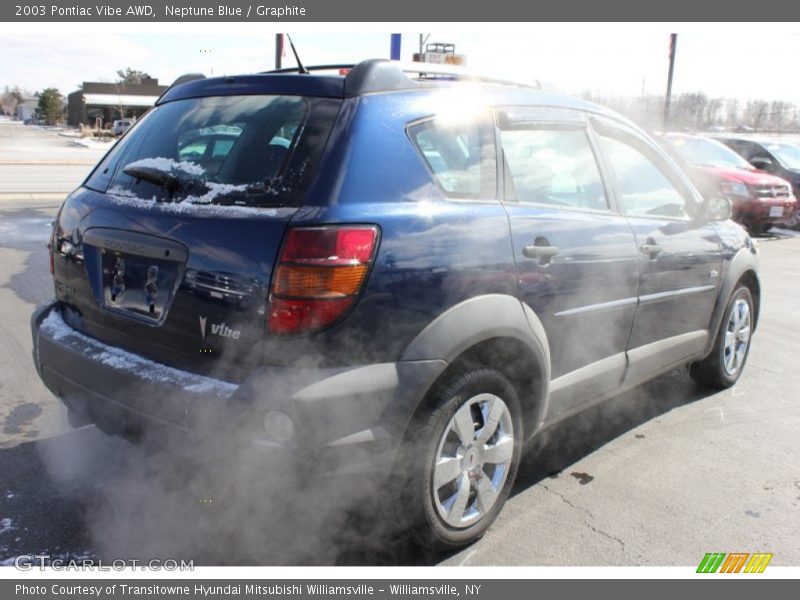 Neptune Blue / Graphite 2003 Pontiac Vibe AWD