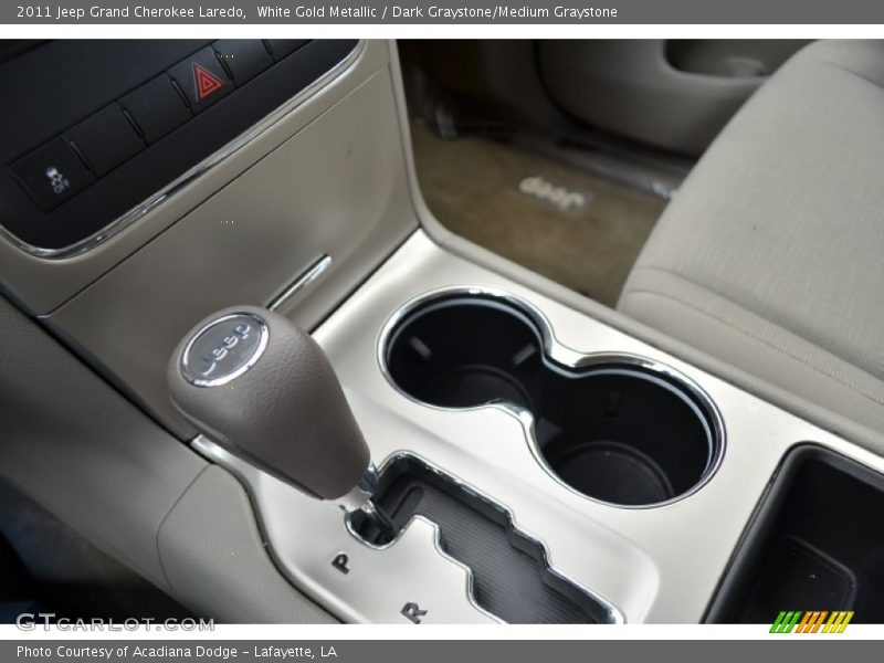 White Gold Metallic / Dark Graystone/Medium Graystone 2011 Jeep Grand Cherokee Laredo