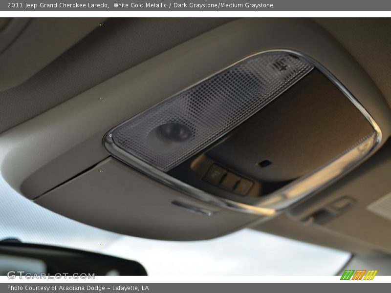 White Gold Metallic / Dark Graystone/Medium Graystone 2011 Jeep Grand Cherokee Laredo