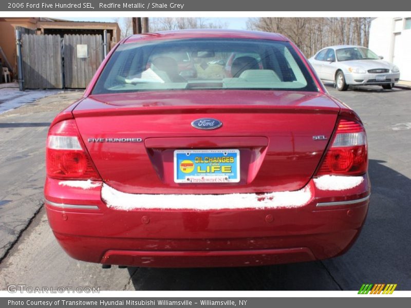 Redfire Metallic / Shale Grey 2006 Ford Five Hundred SEL