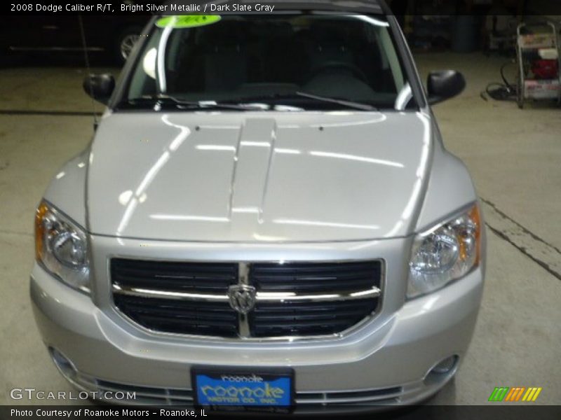Bright Silver Metallic / Dark Slate Gray 2008 Dodge Caliber R/T