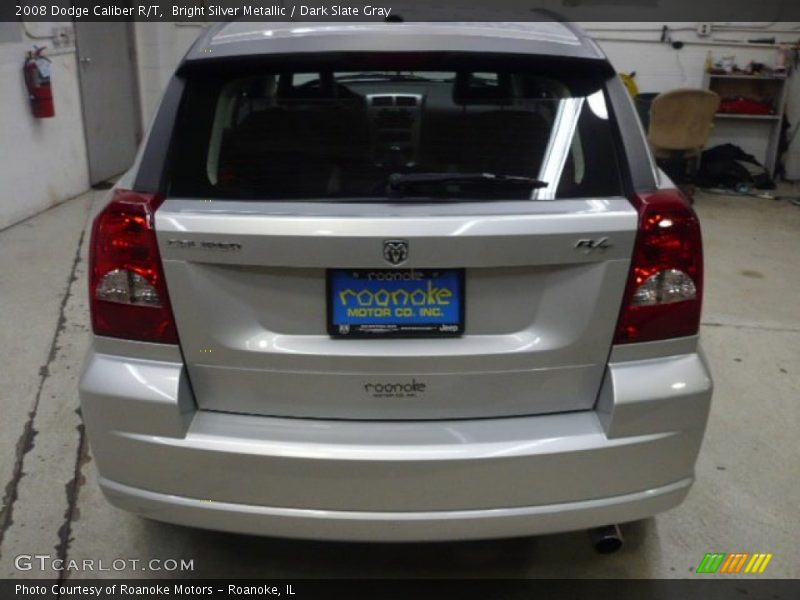 Bright Silver Metallic / Dark Slate Gray 2008 Dodge Caliber R/T