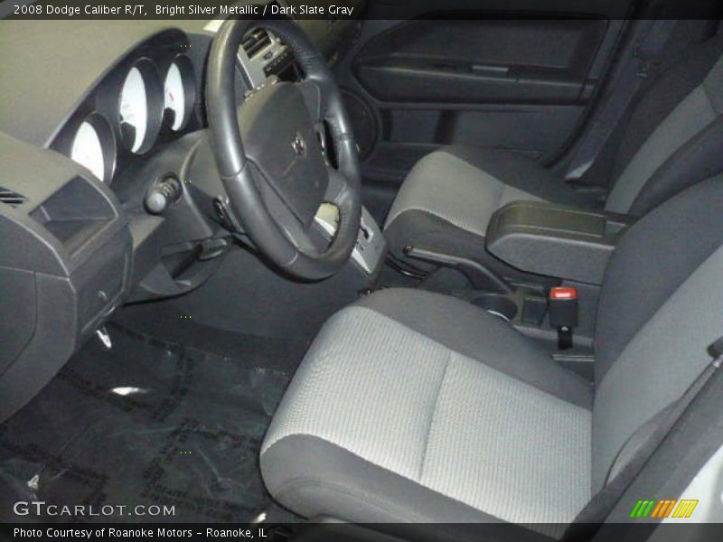 Bright Silver Metallic / Dark Slate Gray 2008 Dodge Caliber R/T