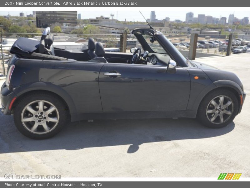 Astro Black Metallic / Carbon Black/Black 2007 Mini Cooper Convertible
