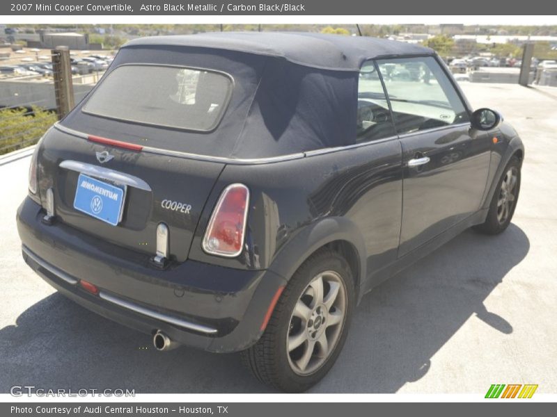 Astro Black Metallic / Carbon Black/Black 2007 Mini Cooper Convertible