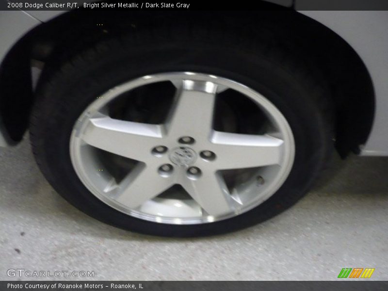 Bright Silver Metallic / Dark Slate Gray 2008 Dodge Caliber R/T