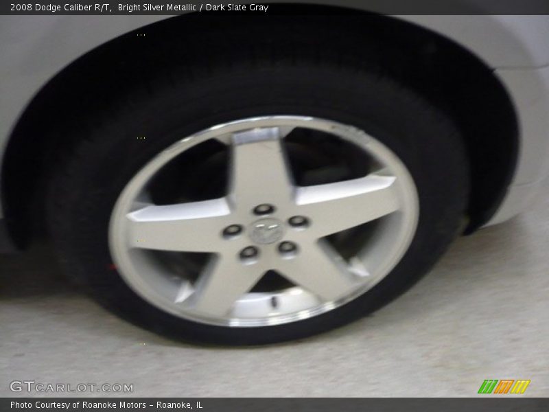 Bright Silver Metallic / Dark Slate Gray 2008 Dodge Caliber R/T