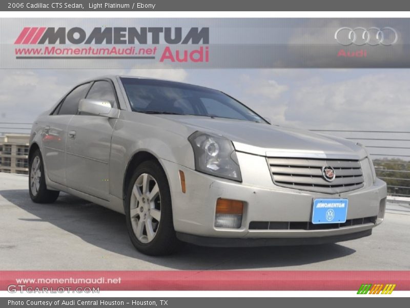 Light Platinum / Ebony 2006 Cadillac CTS Sedan