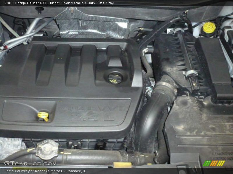 Bright Silver Metallic / Dark Slate Gray 2008 Dodge Caliber R/T