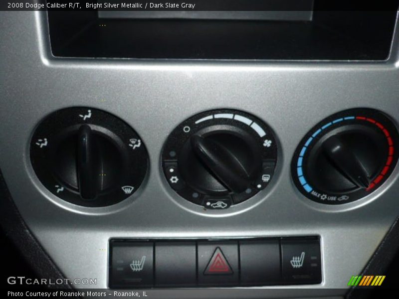 Bright Silver Metallic / Dark Slate Gray 2008 Dodge Caliber R/T