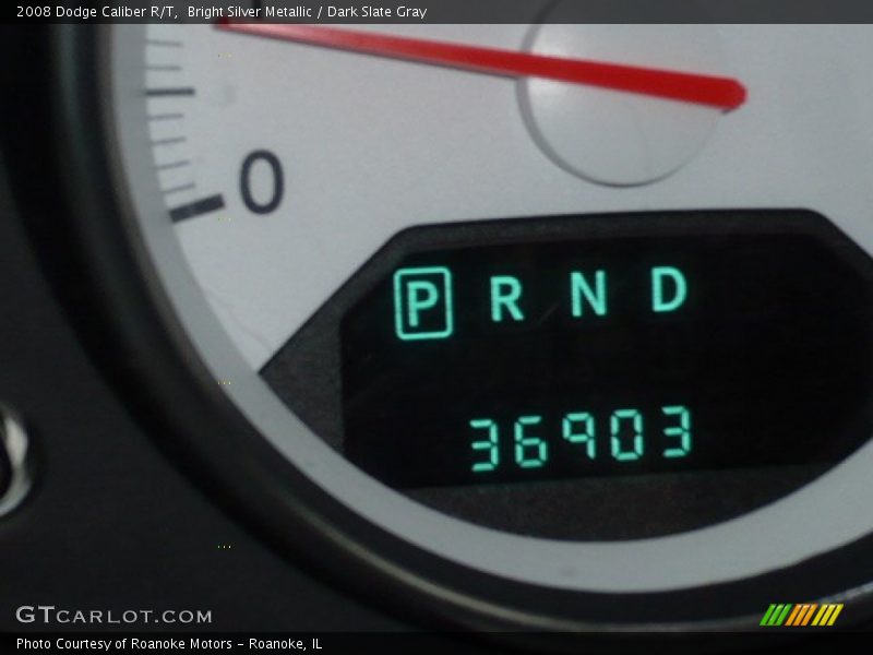 Bright Silver Metallic / Dark Slate Gray 2008 Dodge Caliber R/T