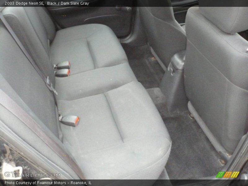 Black / Dark Slate Gray 2003 Dodge Neon SE