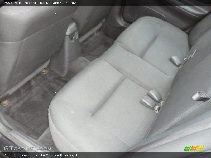 Black / Dark Slate Gray 2003 Dodge Neon SE