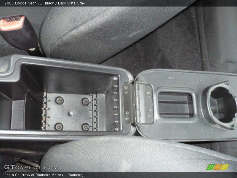 Black / Dark Slate Gray 2003 Dodge Neon SE