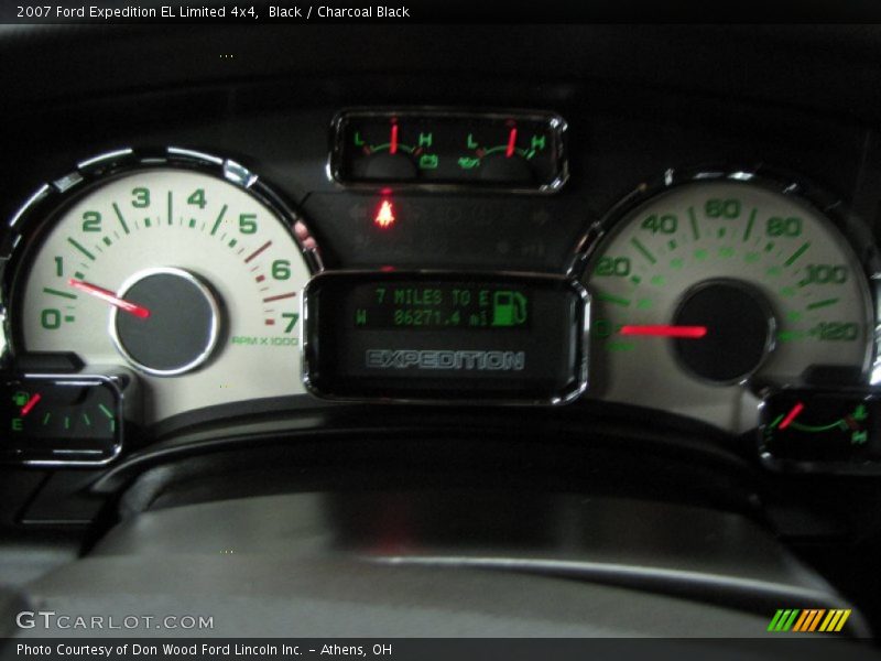Black / Charcoal Black 2007 Ford Expedition EL Limited 4x4