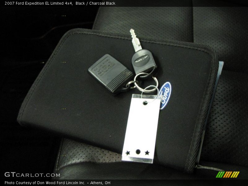 Black / Charcoal Black 2007 Ford Expedition EL Limited 4x4