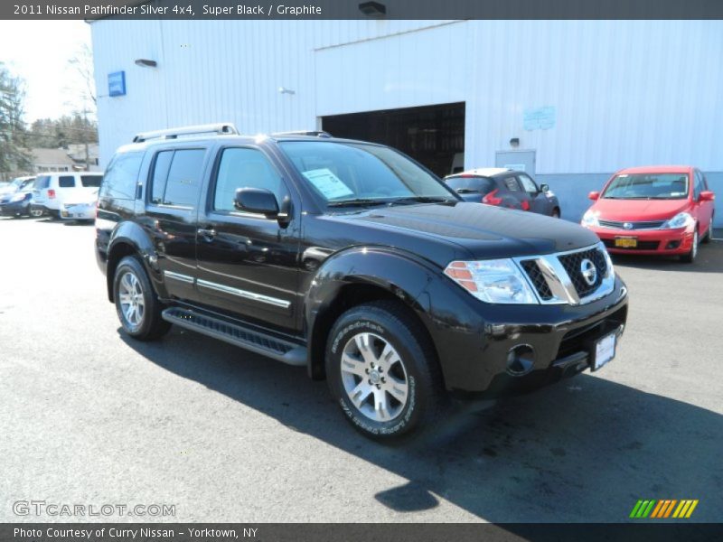 Super Black / Graphite 2011 Nissan Pathfinder Silver 4x4