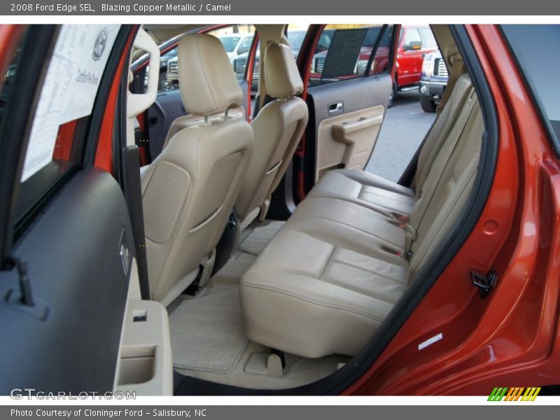 Blazing Copper Metallic / Camel 2008 Ford Edge SEL