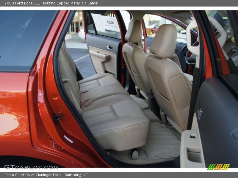 Blazing Copper Metallic / Camel 2008 Ford Edge SEL