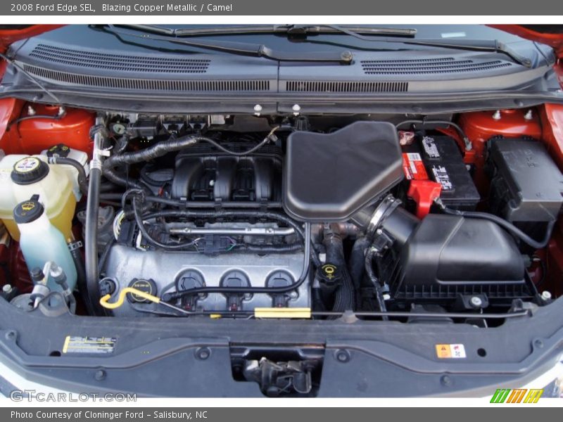 Blazing Copper Metallic / Camel 2008 Ford Edge SEL