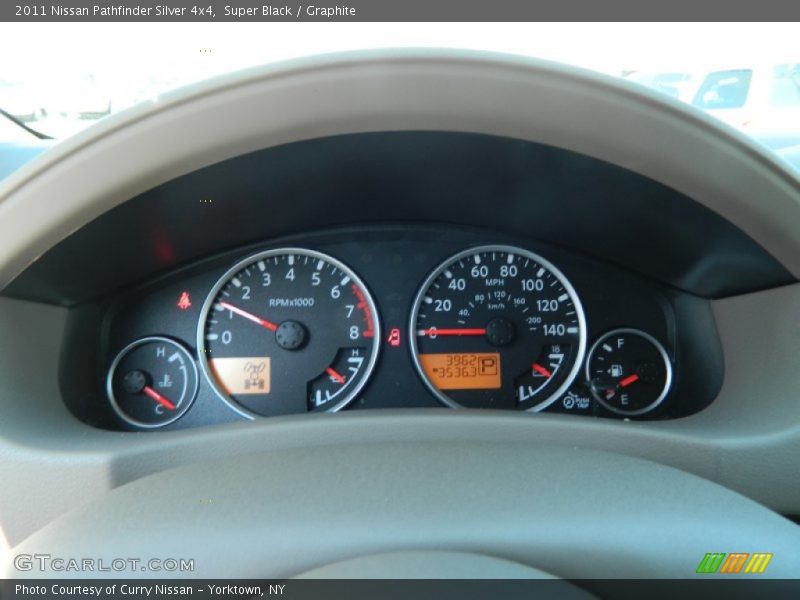 Super Black / Graphite 2011 Nissan Pathfinder Silver 4x4