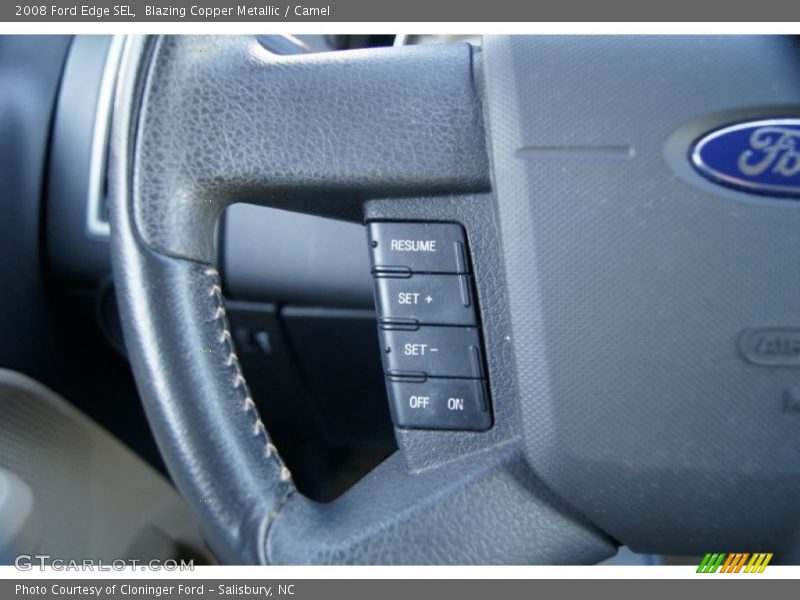 Blazing Copper Metallic / Camel 2008 Ford Edge SEL