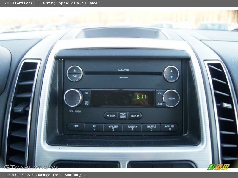 Blazing Copper Metallic / Camel 2008 Ford Edge SEL