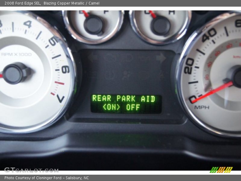Blazing Copper Metallic / Camel 2008 Ford Edge SEL